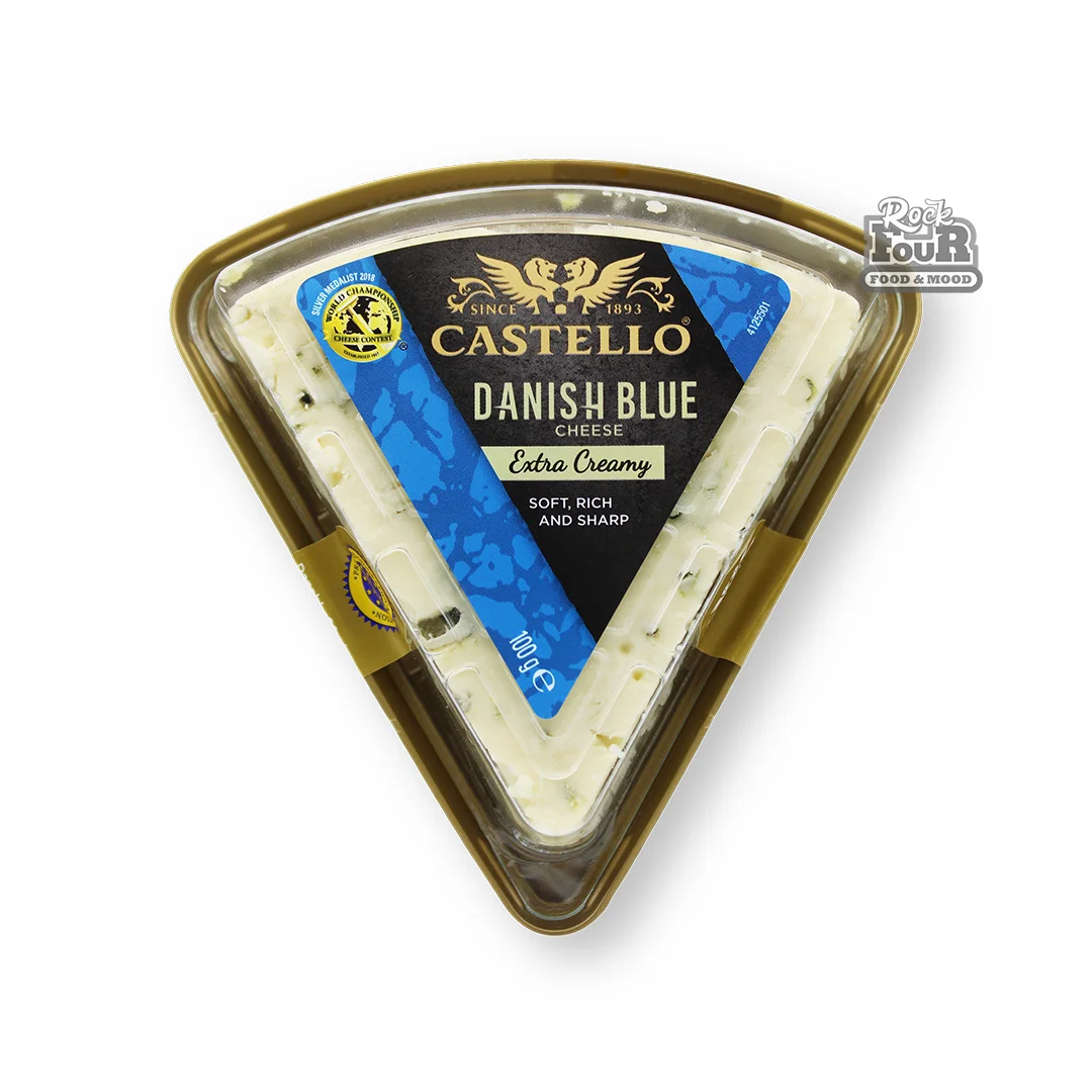 Danish blue cheese "Castello" 130g